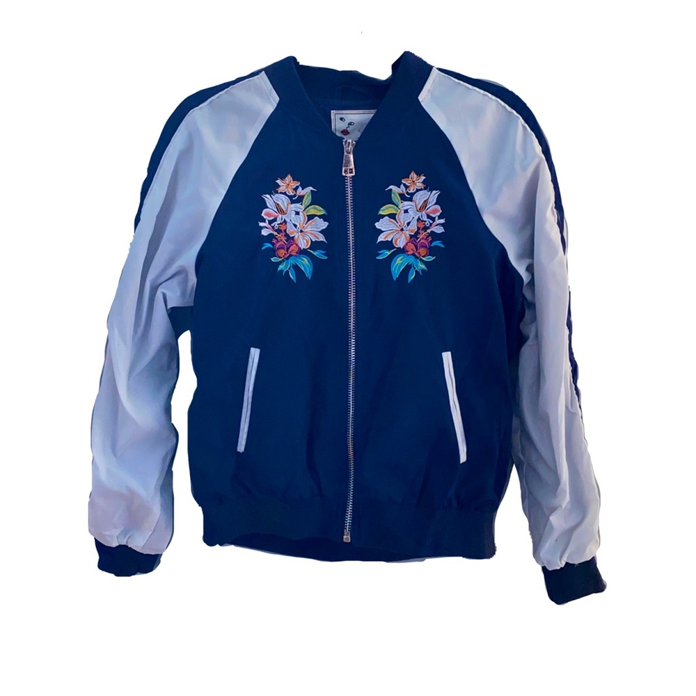 Embroidered Bomber Jacket